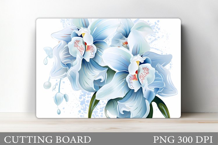 Flowers Cutting Board. Kitchen Cutting Board Sublimation example image 1