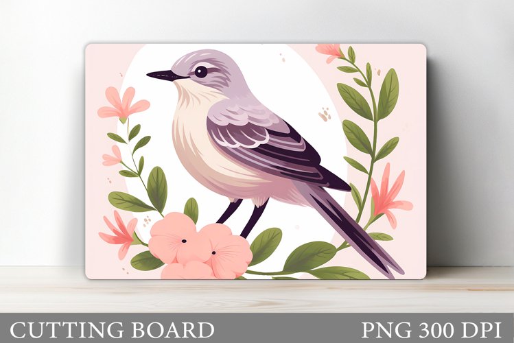 Bird Cutting Board Design. Bird Kitchen Cutting Board example image 1