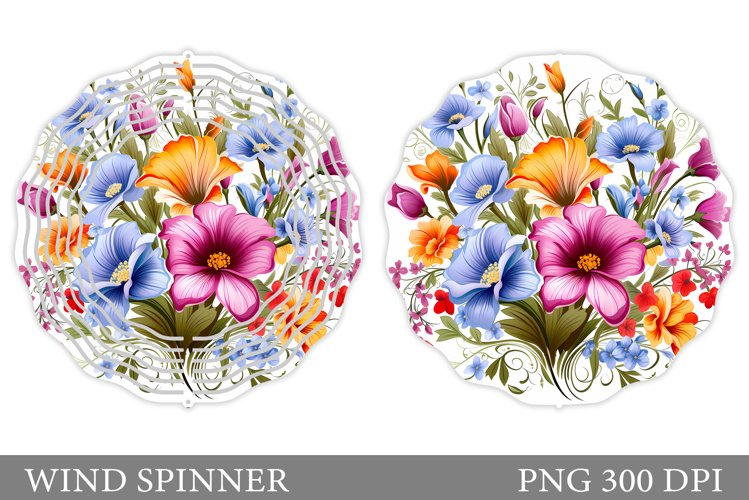 Watercolor Flowers Image 7