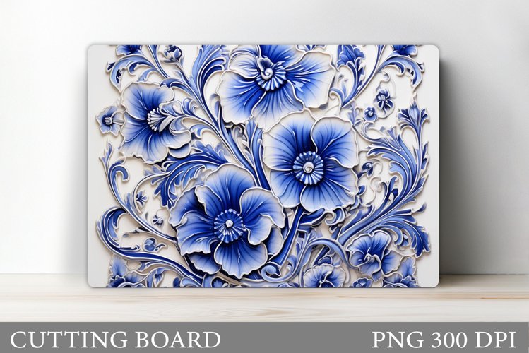 Flowers Cutting Board Design. Flowers Kitchen Cutting Board