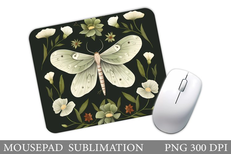 Butterfly Mouse Pad Design. Flowers Mouse Pad Sublimation