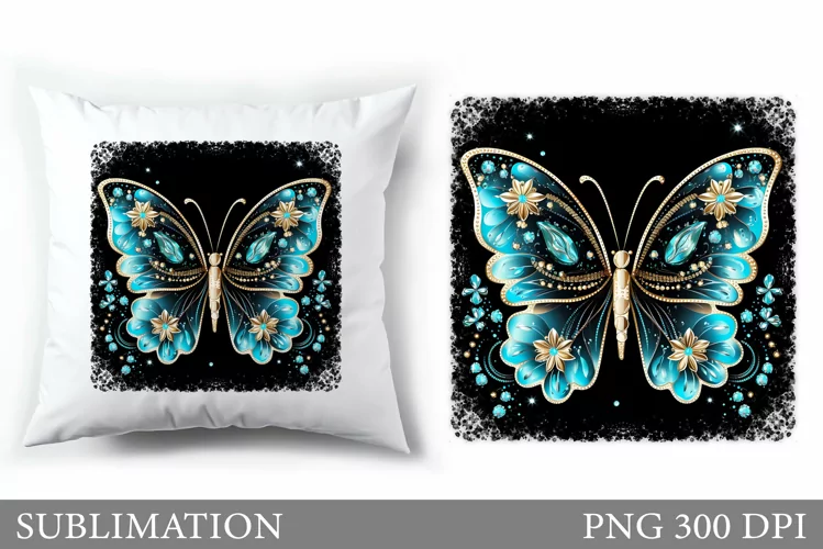 Butterfly Sublimation. Butterfly Pillow Sublimation
