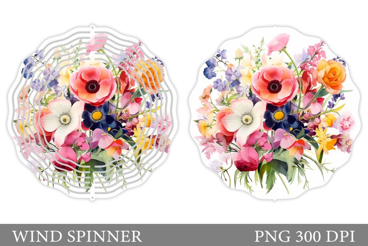 Watercolor Flowers Image 8