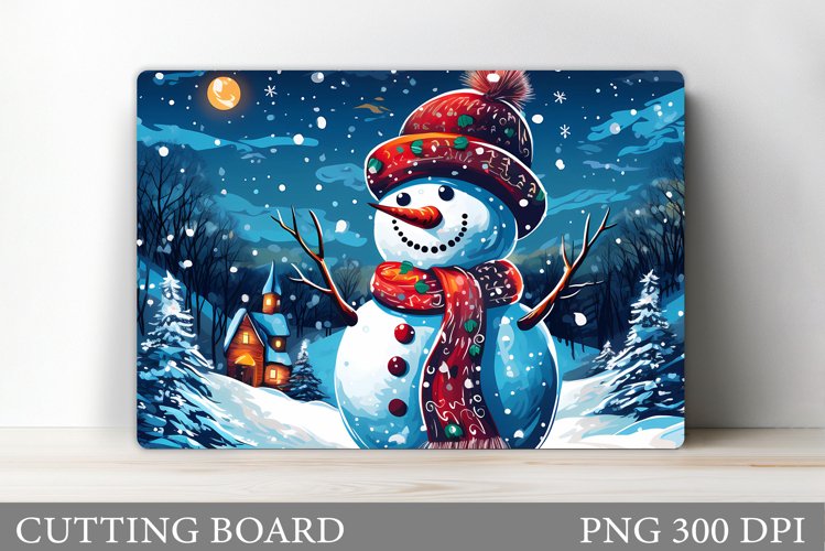 Snowman Sublimation Image 4