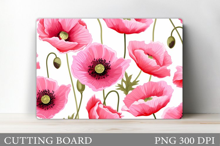 Flowers Cutting Board Design. Flowers Kitchen Cutting Board