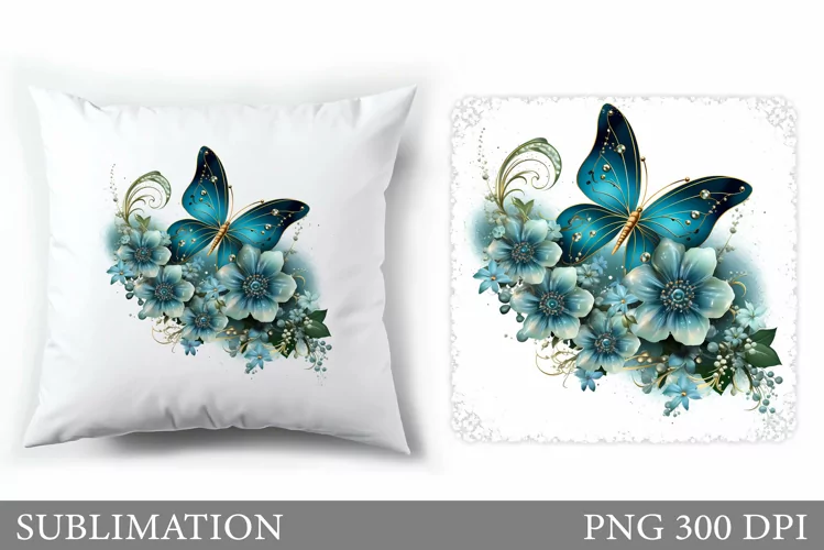 Butterfly Sublimation. Butterfly Pillow Sublimation