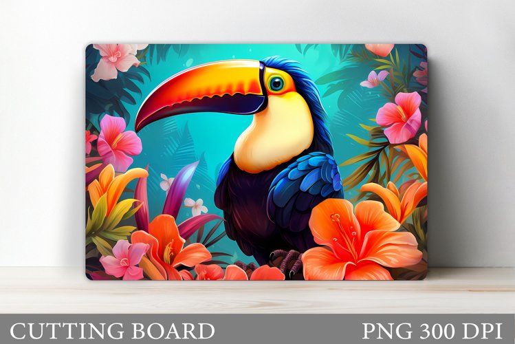 Toucan Cutting Board Design. Toucan Kitchen Cutting Board example image 1