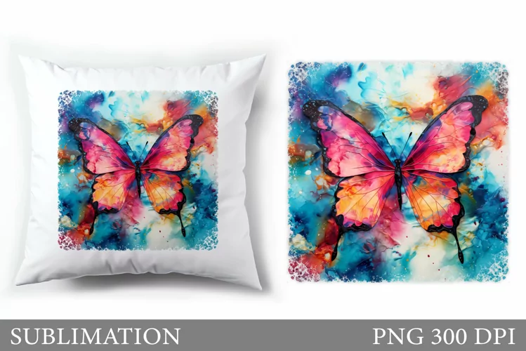 Butterfly Sublimation. Butterfly Pillow Sublimation
