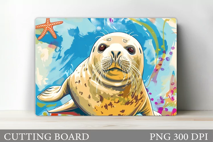 Seal Kitchen Cutting Board. Seal Cutting Board Sublimation