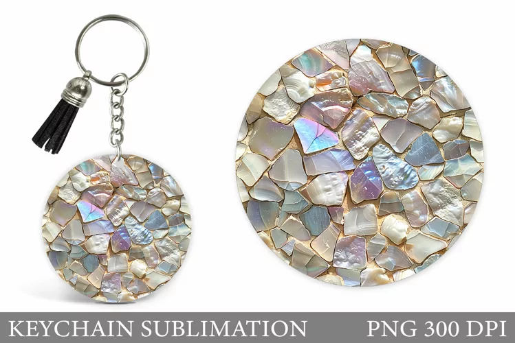 3D Abstract Keychain. 3D Texture Keychain Sublimation
