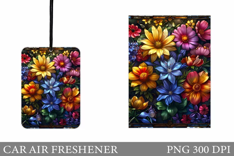 Flowers Flowers Car Air Freshener. Summer Car Air Freshener