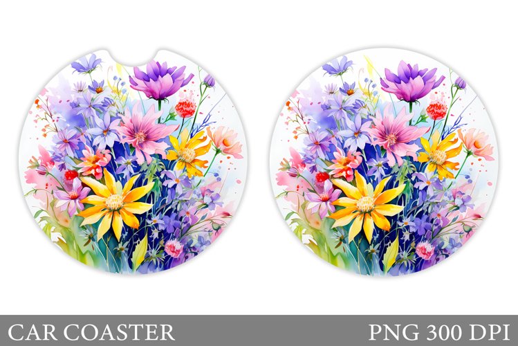 Watercolor Flower Clipart