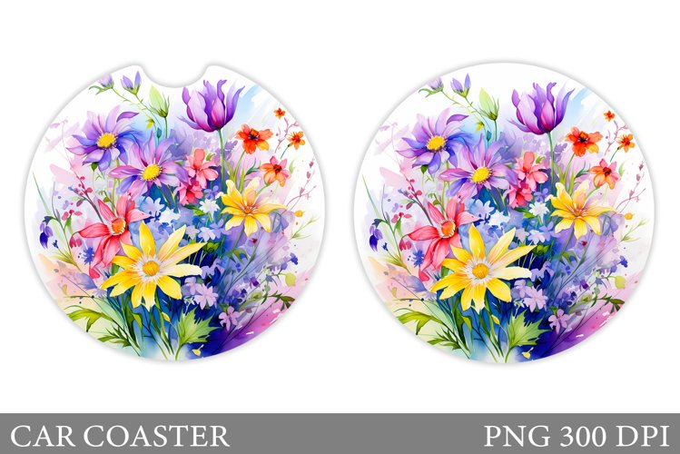Watercolor Flower Clipart Image 8