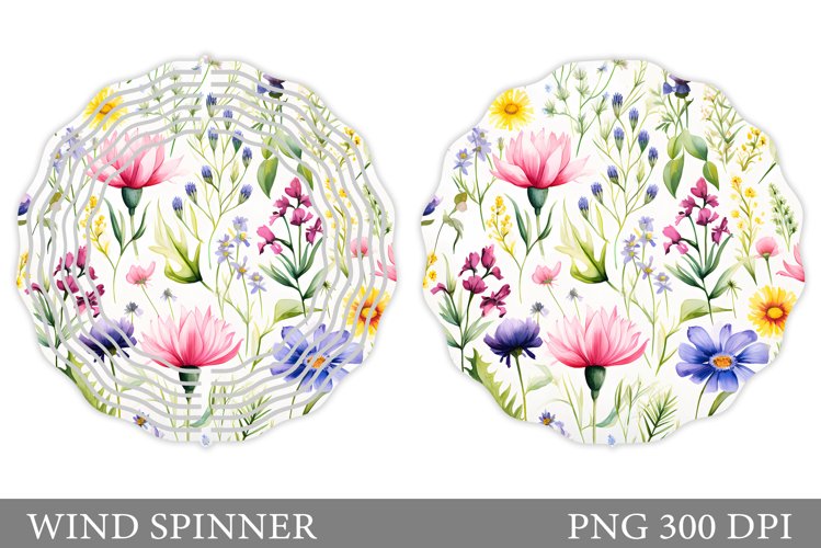 Watercolor Flowers Image 24