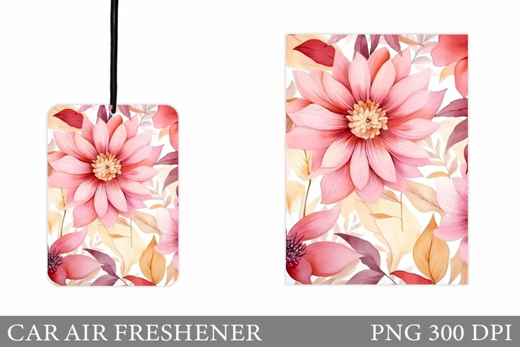 Flowers Car Air Freshener. Car Air Freshener Floral