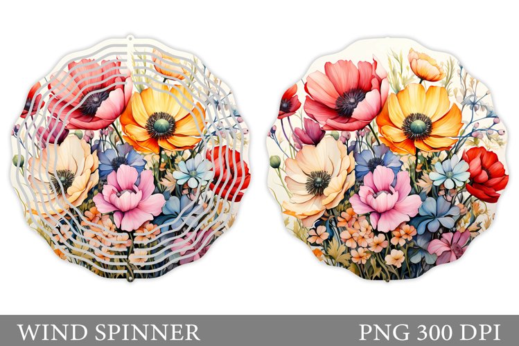 Watercolor Flowers Image 17