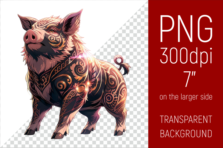 Year of the Pig | Chinese Zodiac Illustration