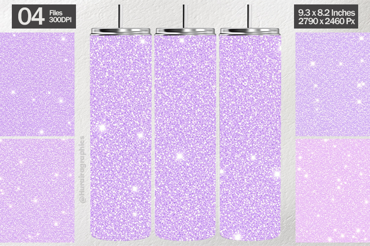 Lilac Sparkle Tumbler Wrap| Tumbler Sublimation