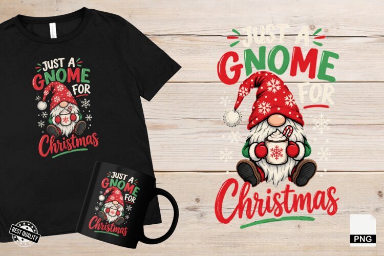 Cute Christmas Gnomes PNG example image 1