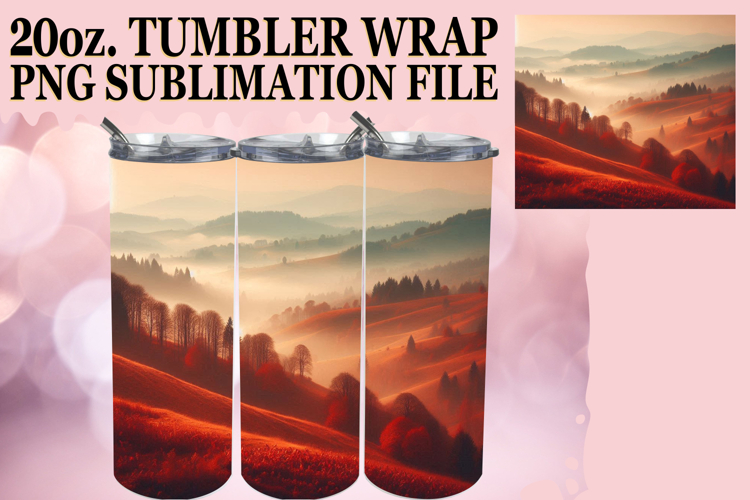 Thanksgiving Tumbler Wrap Image 6