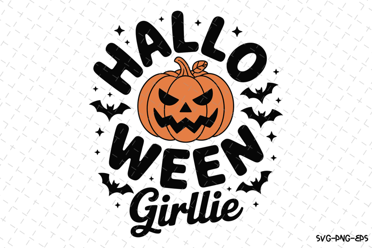 Halloween Girllie Svg | Halloween Svg | Svg Cut Files example image 1