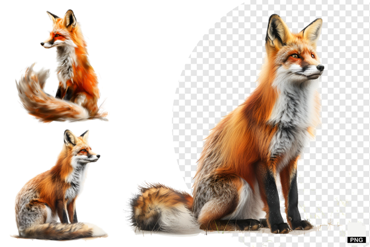 Autumn Fox Clipart