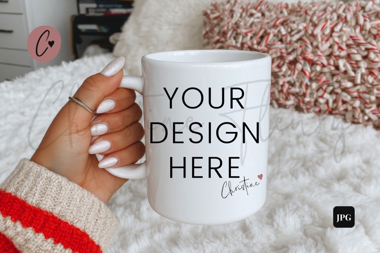 Christmas Mug Mockup