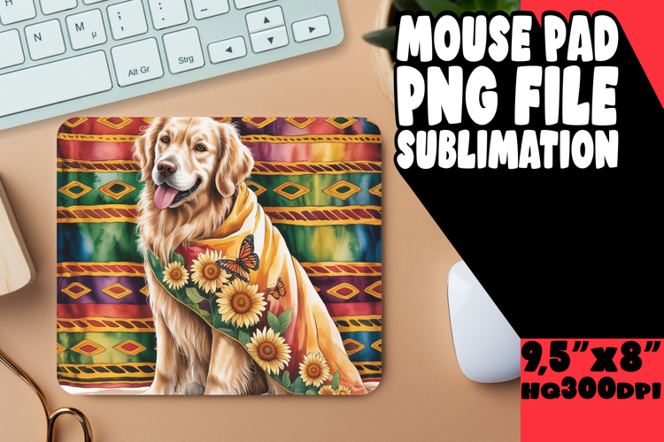 UNIQUE mouse pad Gift Magic, Cute Dog