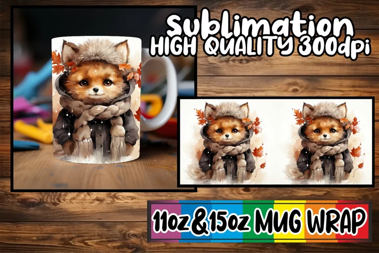 Savoring Retro Magic: Sublimation Mug Wrap