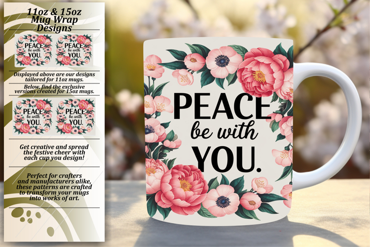 Fun 15oz Mug Wrap Png Artwork , Religious