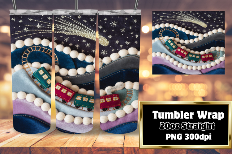 Elegant 20oz Tumbler Design , Holiday