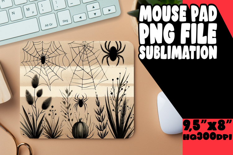 TIMELESS MOUSE MAT ARTISTIC DESIGN, Halloween