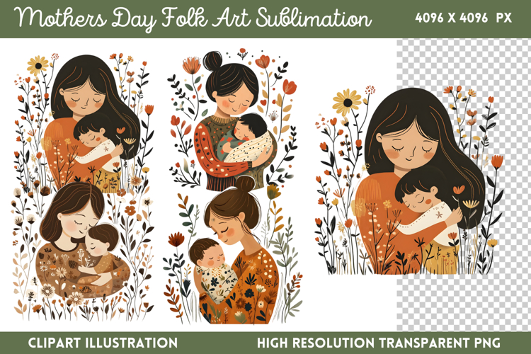 Mother's Day Sublimation Designs Image 3