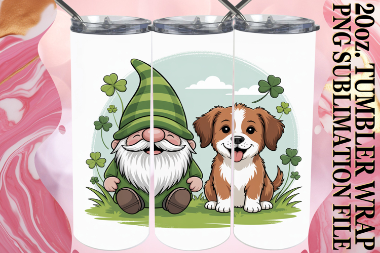 JOYFUL NIGHTS 20oz TUMBLER WRAP, St Patricks