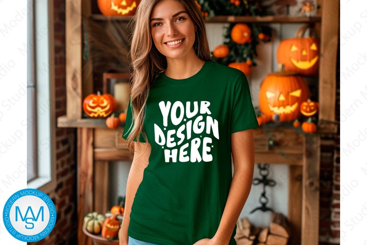 White Tshirt Mockup Image 7