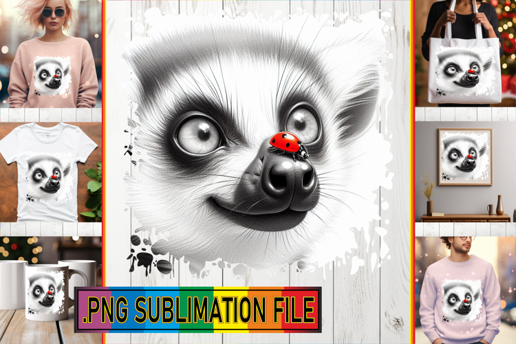 Playful TOTE BAG Art PNG, Cute Animals