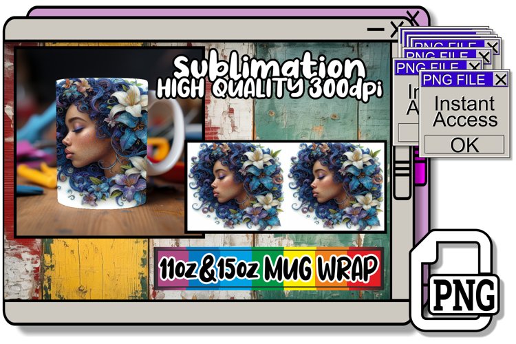 Black Girl Afro Png Image 17