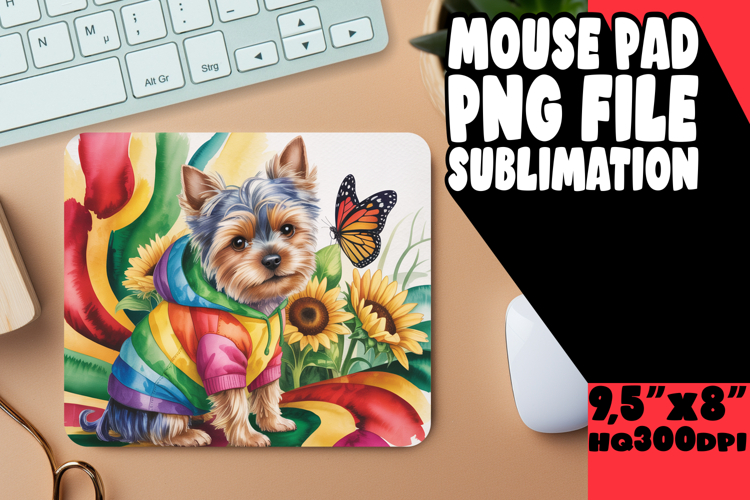 JOYFUL desk pad Sublimation Art, Cute Dog