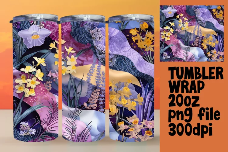Embroidered 20oz Tumbler Wrap