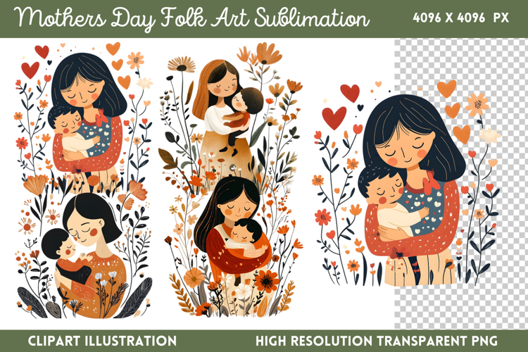 Mother's Day Sublimation Designs Image 2