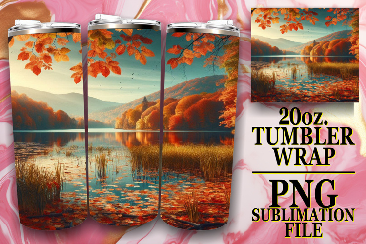 Thanksgiving Tumbler Wrap Image 3