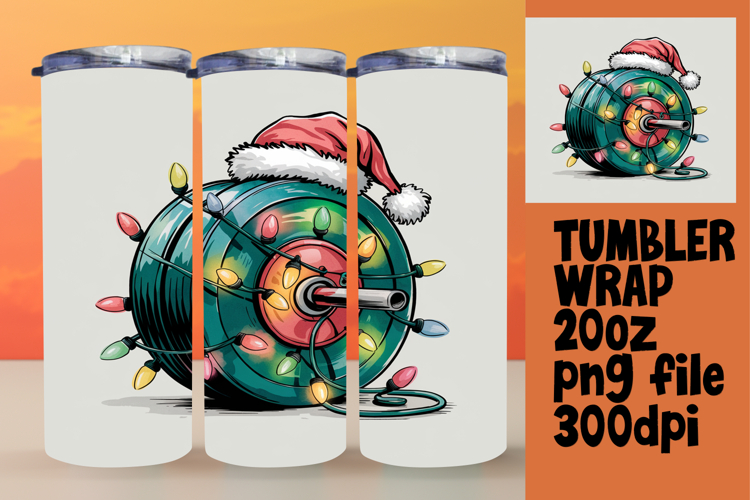 20oz Tumbler Wrap for Personalization , Holiday