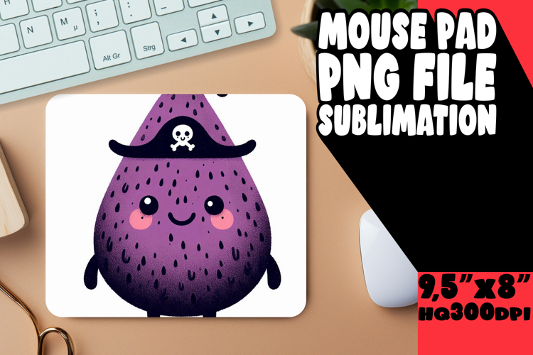 Timeless Mouse Pad Sublimation Style, Monster