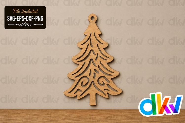 Rustic Christmas Tree Svg Image 4