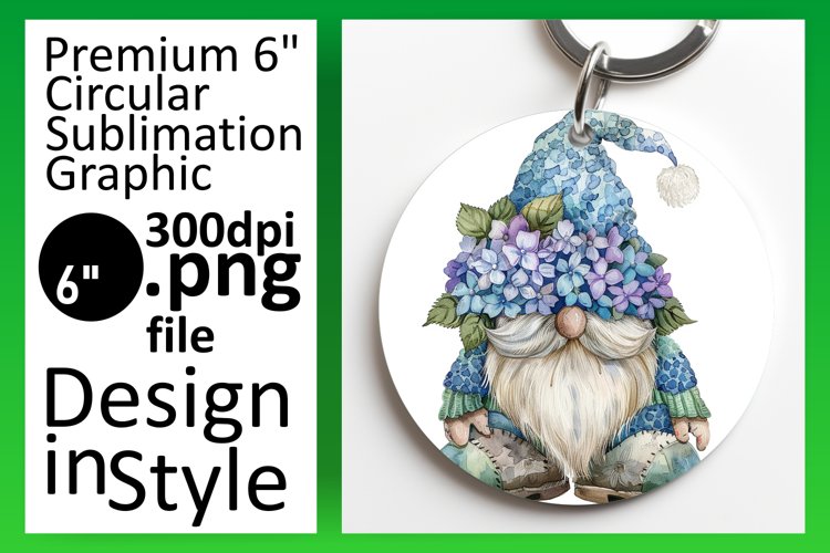 Cute Gnome Clipart Image 6