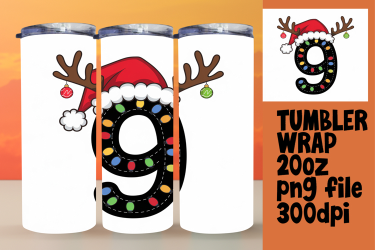 Christmas Tumbler Wrap Image 8