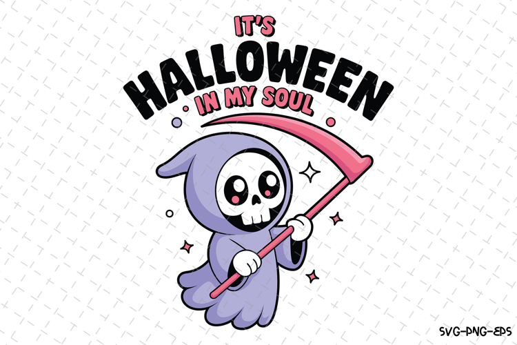 It's Halloween in my soul Svg | Halloween Svg | Svg Cut File example image 1
