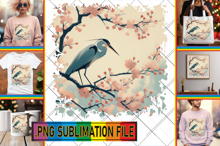 Bright TOTE BAG Magic PNG, Birds