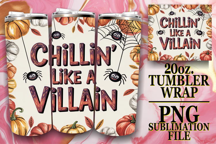 Halloween Tumbler Wrap Image 12