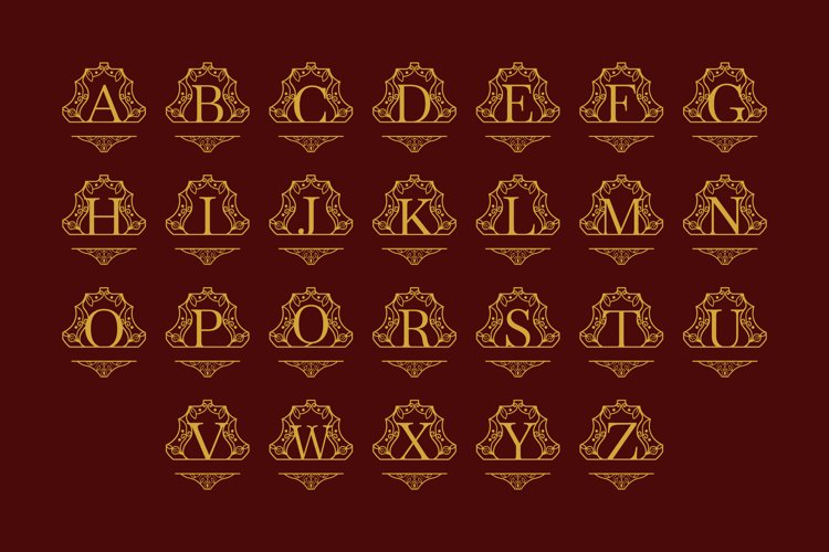 Monogram Font Image 21